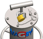 Magnetisk separator MF 50/1 – en ny type