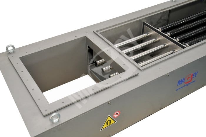 Magnetický separátor pro suché směsi - jednostranný Magnetický separátor pro suché směsi - jednostranný