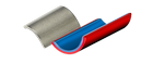 Magneţer NdFeb - segmenter magnetiseret vinkelret på overfladen